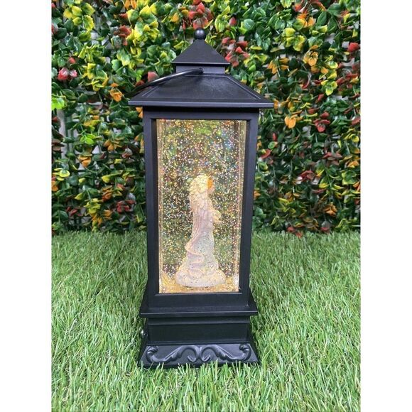 Ednacele Musical Snow Light Xmas Angel Lantern Plays Ring Christmas Bells TESTED - Picture 5 of 7